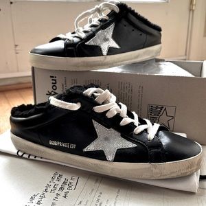 SOLD!Golden Goose Superstar Sabots Limited EDTS 🖤 39